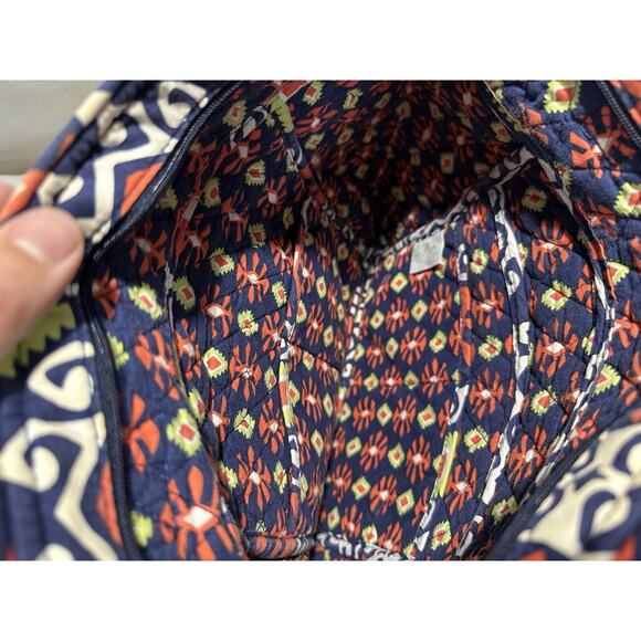 Vera Bradley Double Handle Sun Valley Tote/ Bag/ Purse W/Zip Closure & Pockets - Picture 9 of 9